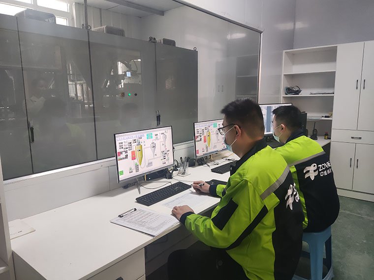 central control room of the ZOVAE factory