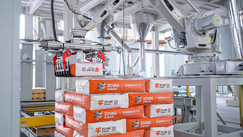 Zovae-Polycarboxylate-Superplasticizer-PCE-packages-pallet